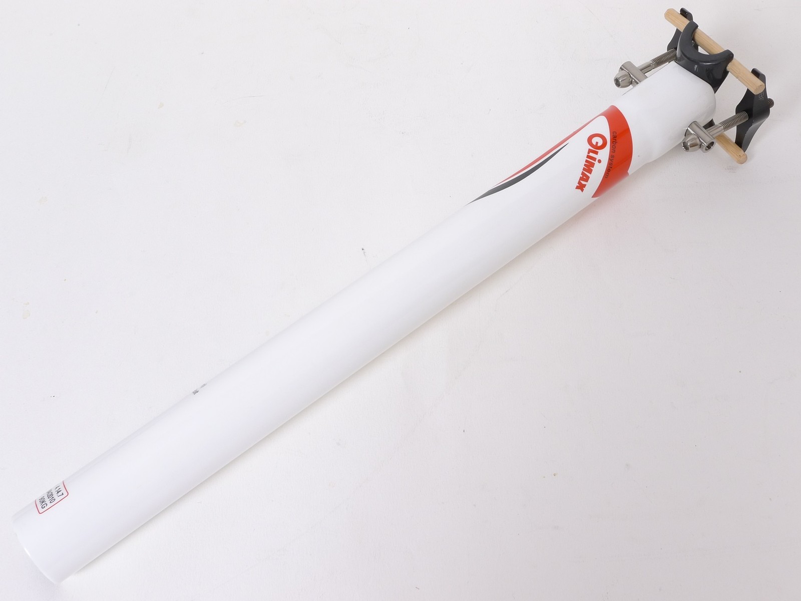 mr-ride 135g,30.9x350mm Climax SP02B UD gloss carbon Seatpost Road MTB White