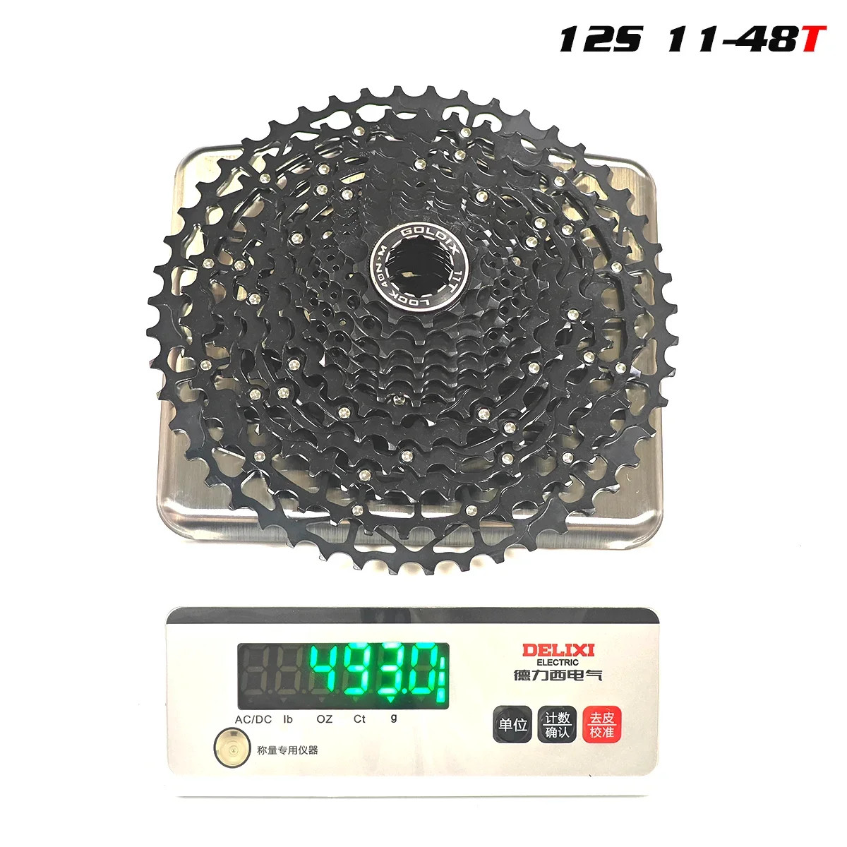 GOLDIX Bike Cassette HG Freewheel 9-13 Speed 11T-52T Carbon Steel MTB