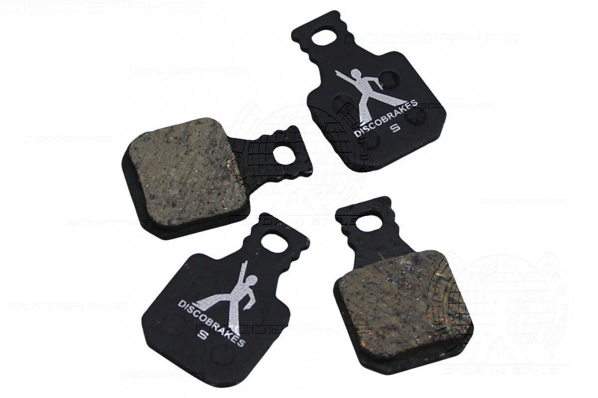 1 Set (4 Pads) DiscoBrakes Pads for Magura MT7 MT 7 Disc Brake, Semi-Metallic