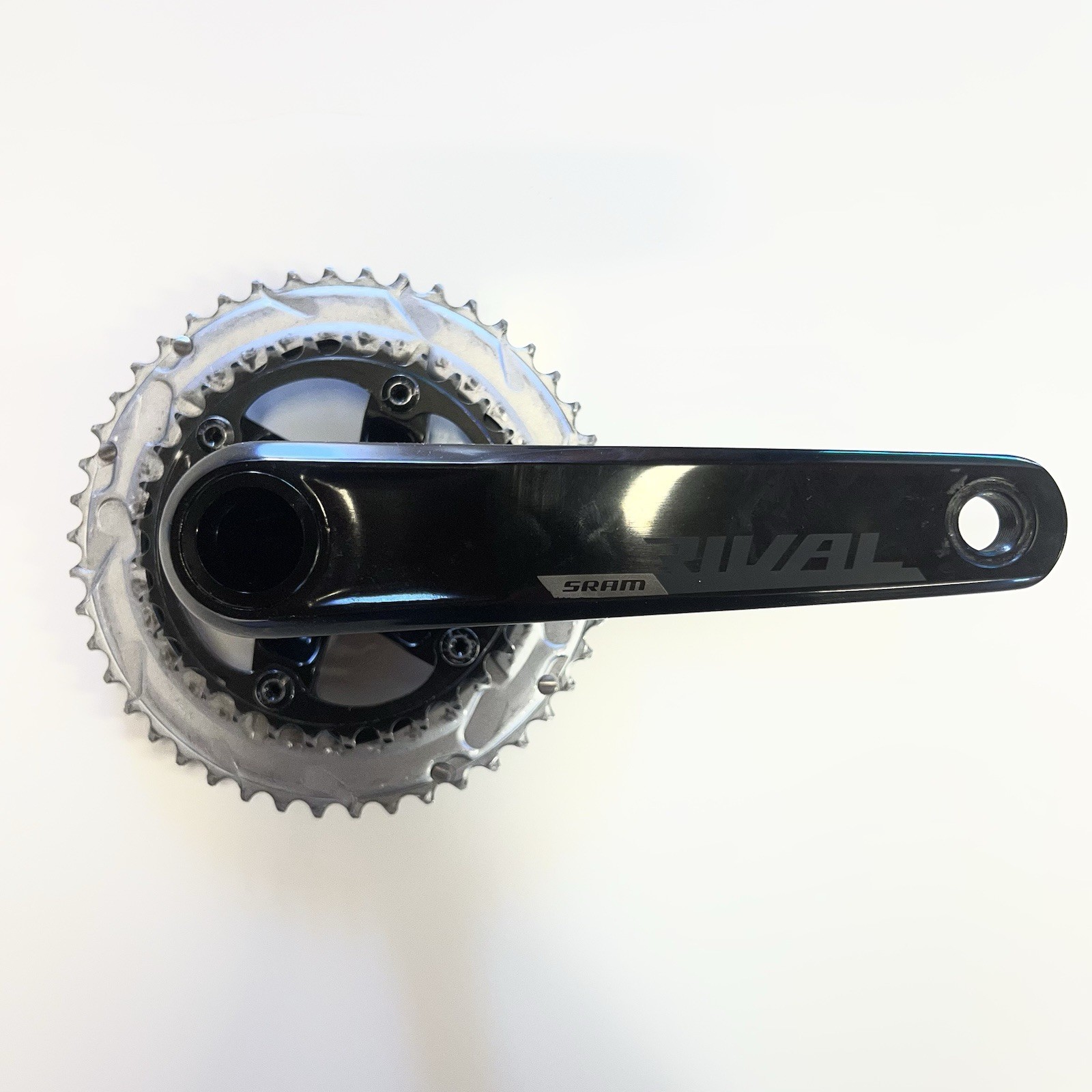 SRAM Rival D1 Dub Crankset 46/33T 12 Speed 170mm 107 BCD Road Bike AXS Crank Blk