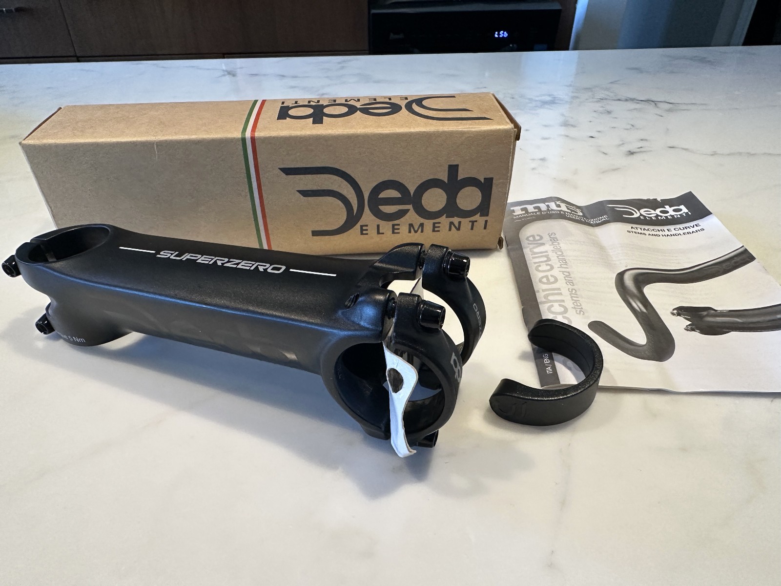 Deda Elementi SUPERZERO 31.7mm x 82 Degree 130mm Stem Aluminum