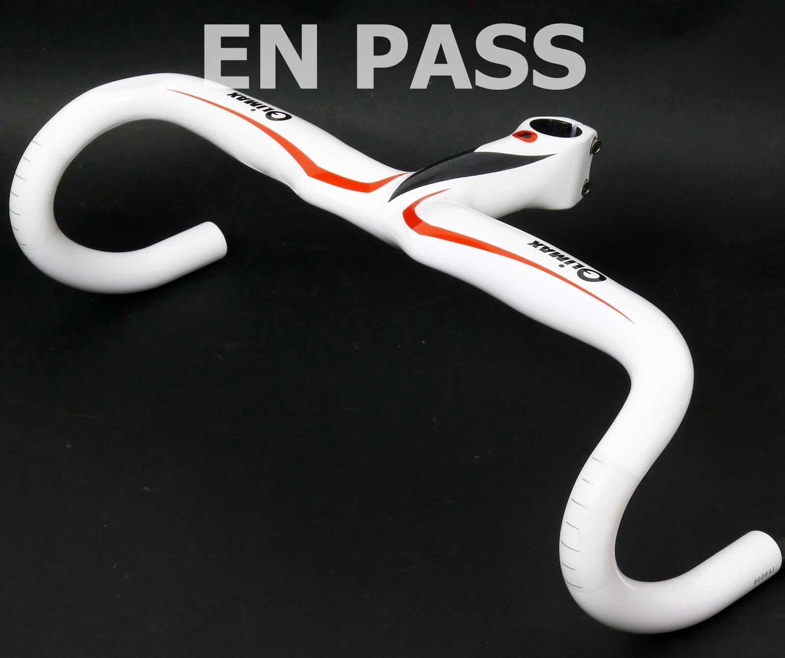 mr-ride 44×12,compact 350g Climax Carbon Integrated Handlebar stem HR03B White