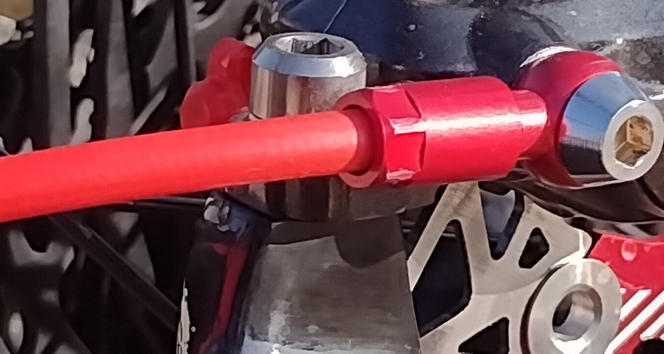 RED Hydraulic Hose Brake Line For Mineral DOT Fluid For Shimano Sram Hope TRP