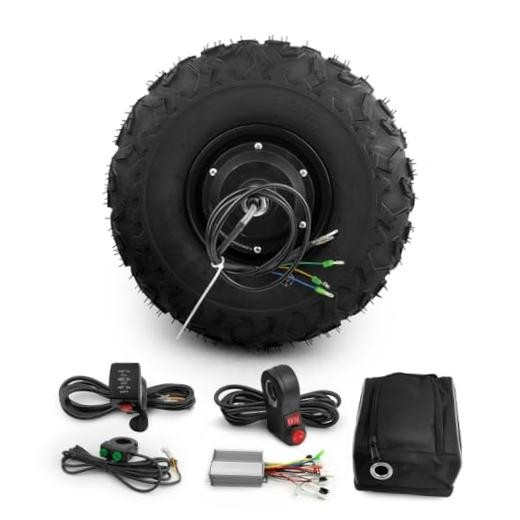24V 36V 48V 350W Wheelbarrow Cart Gear Hub Motor Kit Off Road 14.5 36V 350W