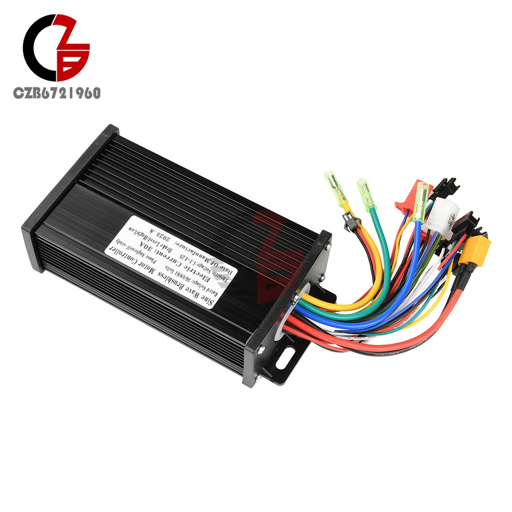 36V 48V 64V 40A 30A 20A Brushless Motor Controller E-Bike S866 LCD Display Meter