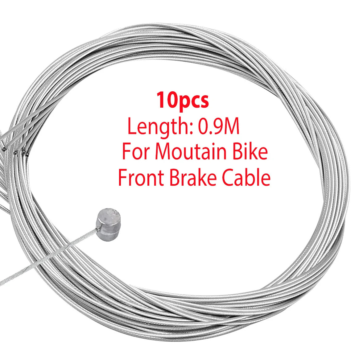 10pcs Bike Brake Shift Inner Cable Set MTB Road Gear Wire 900-2000mm