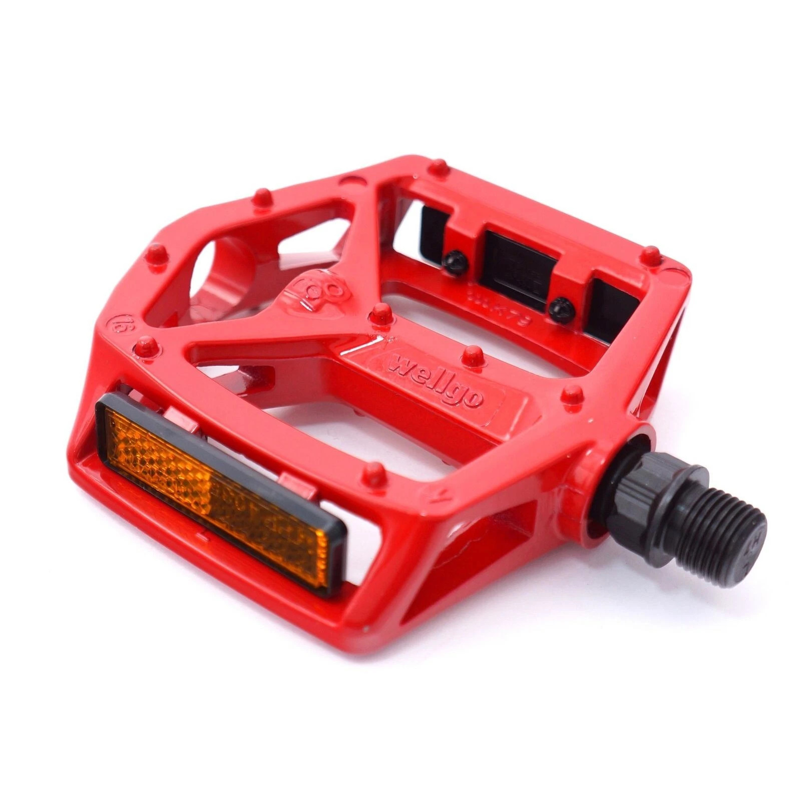 WELLGO MG-3 Fixed Pin Bike 9/16” Pedals for MTB BMX DH Platform Black Red Blue