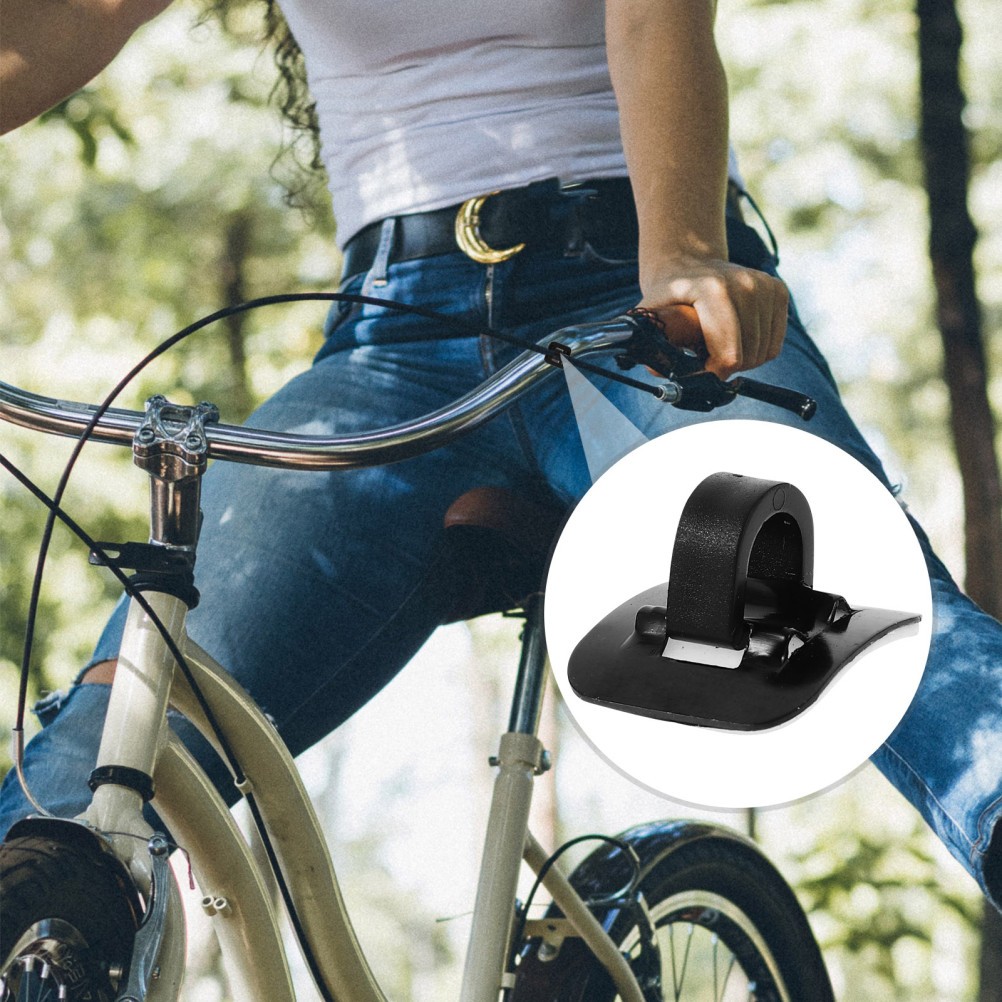16Pcs Bike Cable Guide Clamps Durable Aluminum Alloy Plastic Black