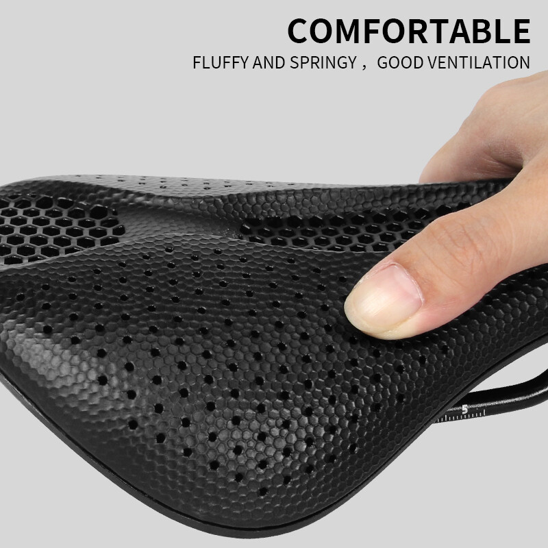 3D Printed Cycling Saddle 143/155mm Ultralight MTB Gravel Road Bike Seat Cushion