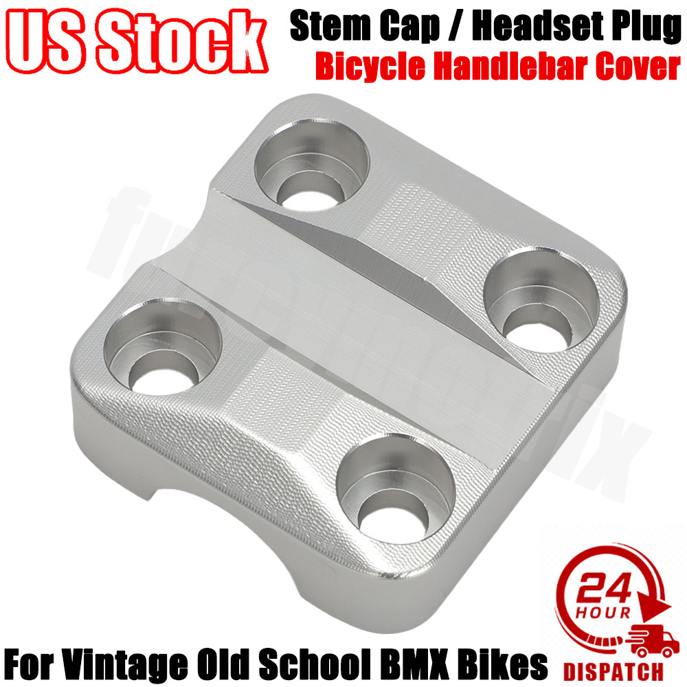 For Vintage BMX Bikes Stem Cap – Old School – 29x29mm Bicycle Handlebar Cover US