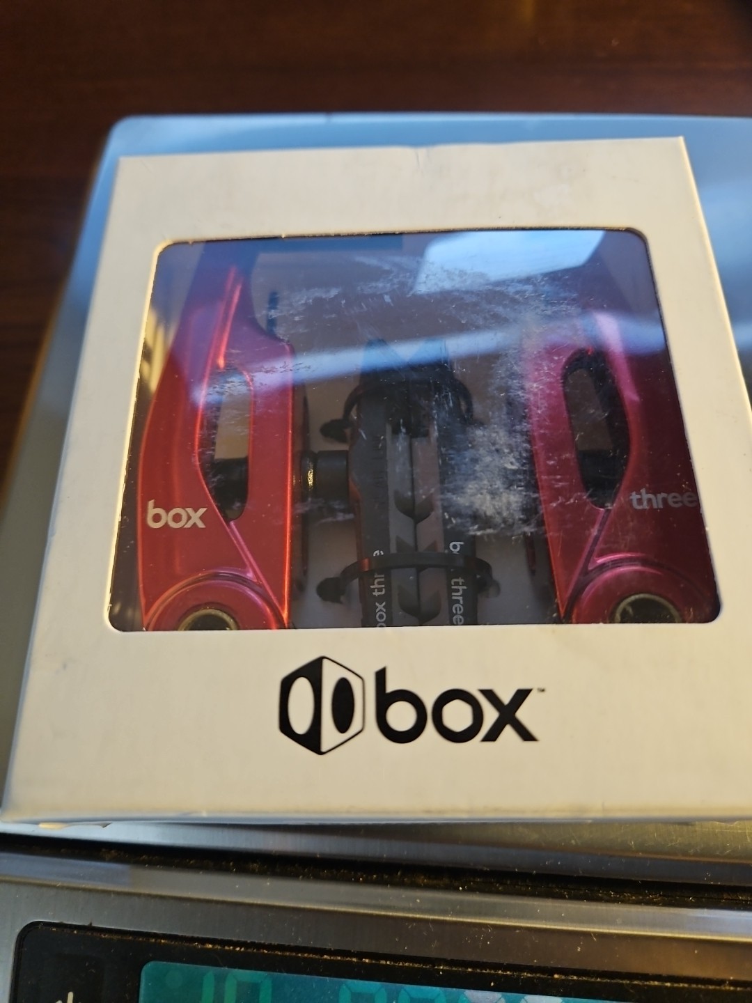 BOX COMPONENTS BMX PRO V-BRAKE BOX THREE CALIPER 85MM RED
