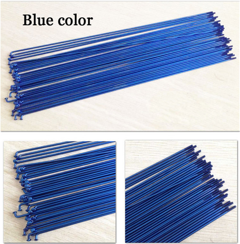 32/36/44/64pcs MTB Road Bike Wheelgroup Titanium Alloy Bicycle Spokes 180-300mm