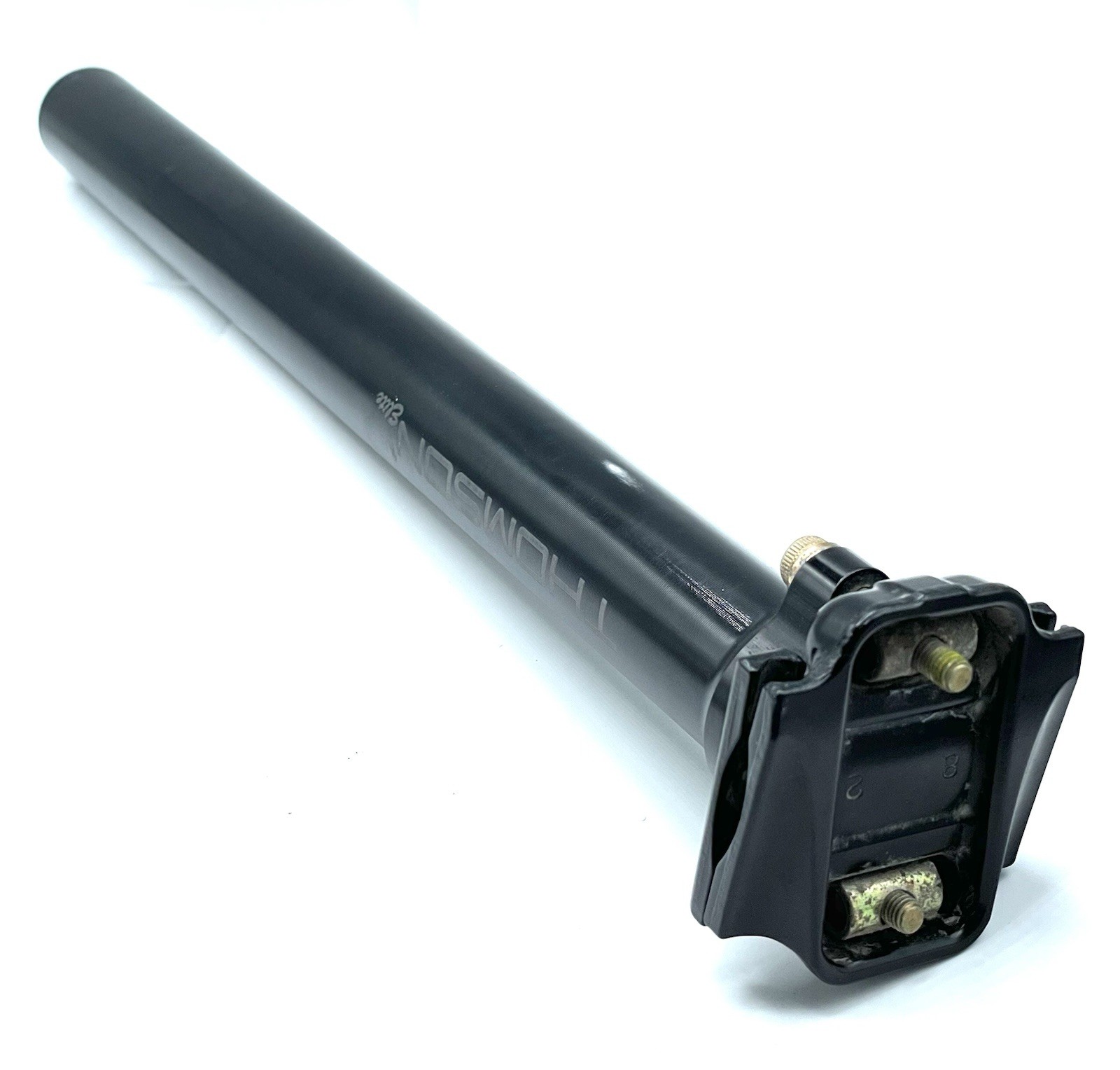 Thomson Elite Seatpost 27.0 x 330mm Black Zero 0 Degree SP-E103