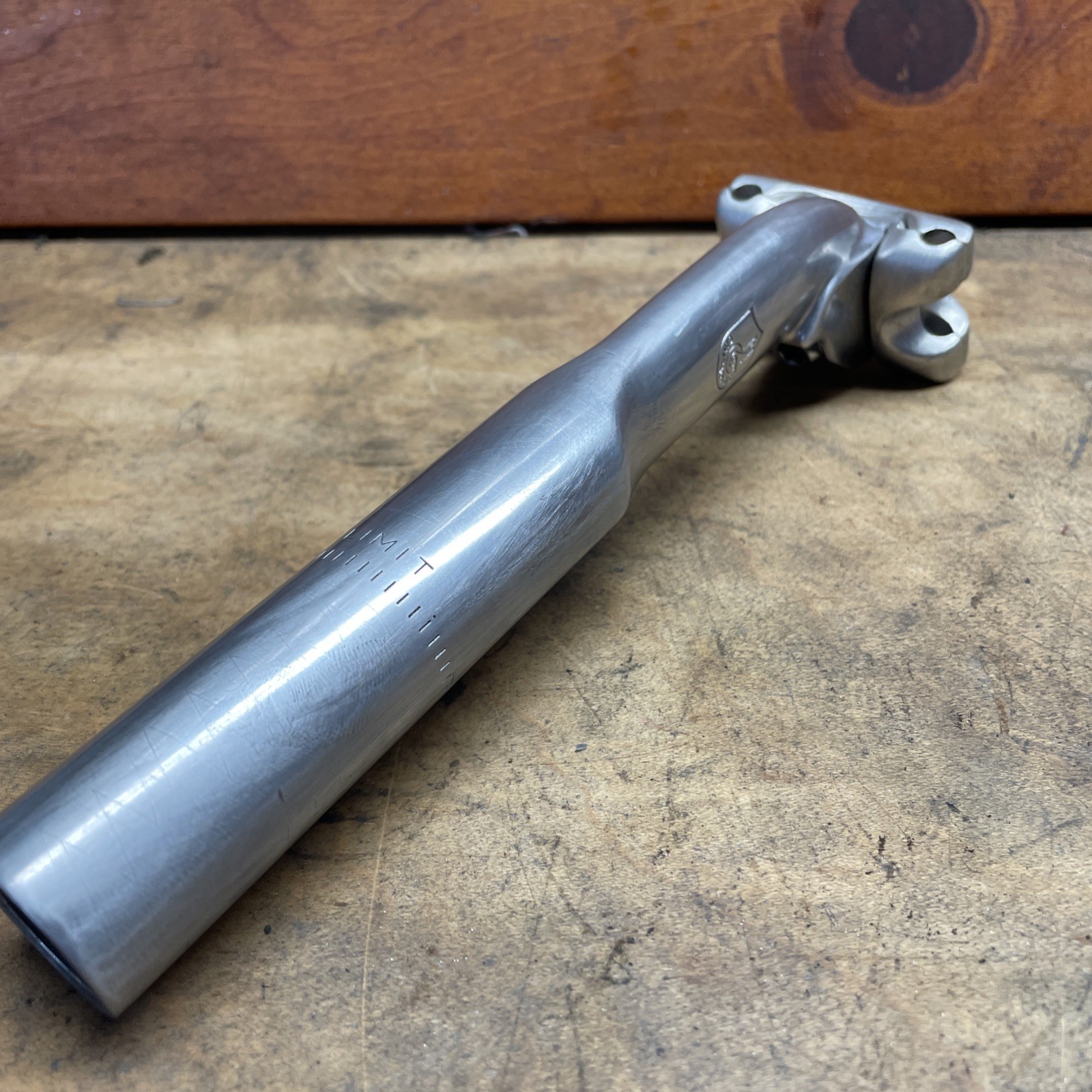 Vintage CAMPAGNOLO C-Record Aero Seatpost 26.8mm x 200mm Engraved Logo ITALY!