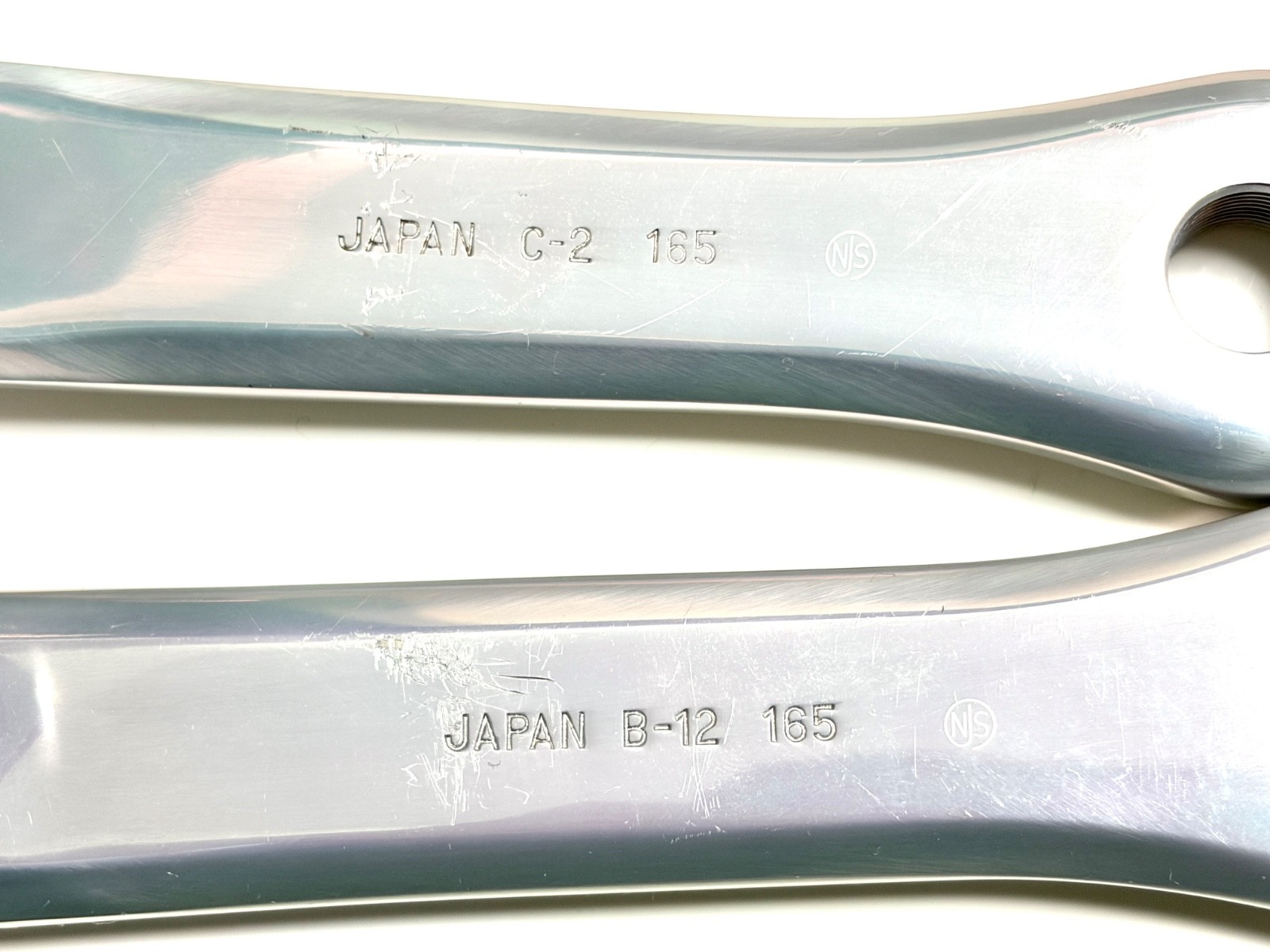 SUGINO 75 NJS 165mm Crankset BCD144 Track Pista Fixed Gear Japan