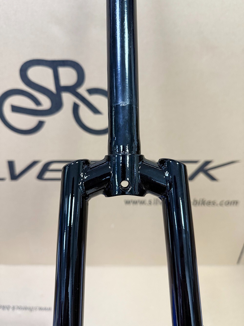 Chromoly Steel Road Bike 700C Rigid Fork 28.6mm 25.4mm Disc Brake Gravel Classic