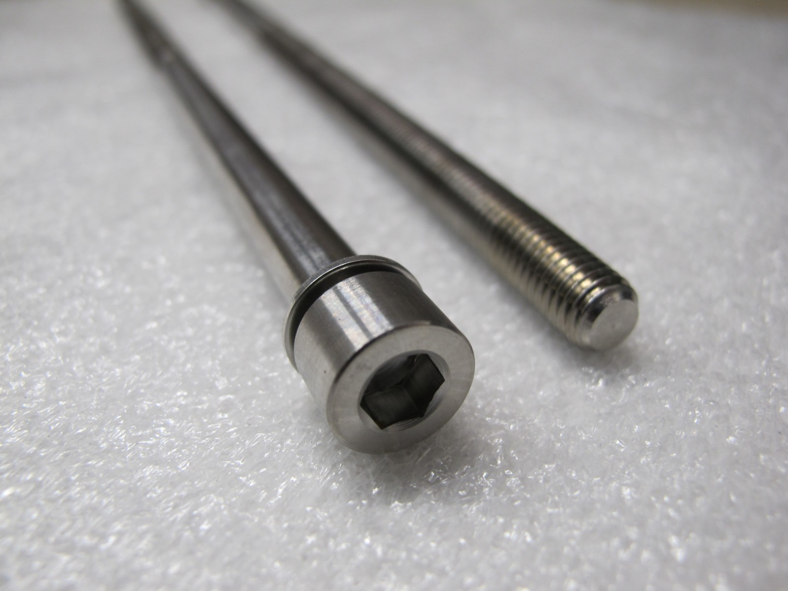 M8x230 QUILL STEM DRAW BOLT//TITANIUM Bicycle Optional 21.8mm WEDGE,19.2mm CONE