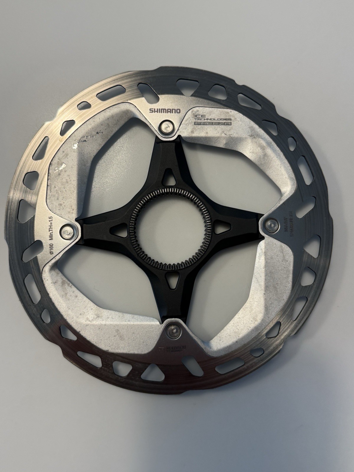 Shimano RT-MT800-S Brake Rotor – Silver