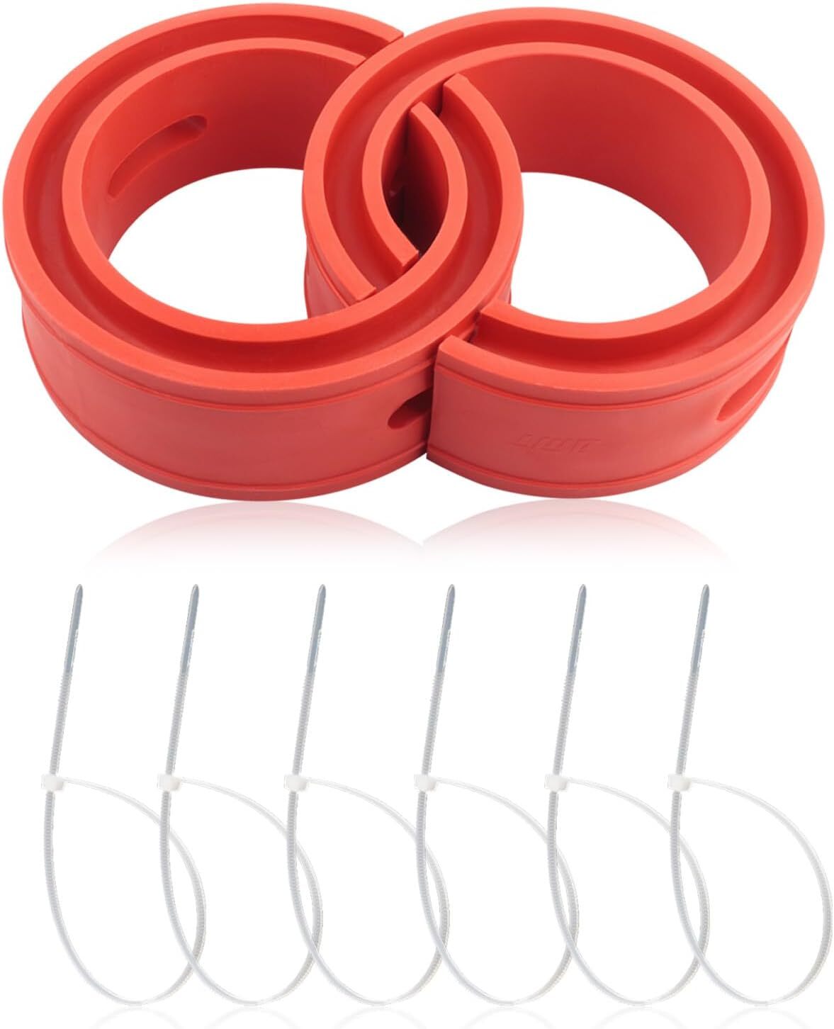 2PCS Front-Rear Coil Spring Spacer,Booster Enhance Spring Rate, 1.45”-1.65”