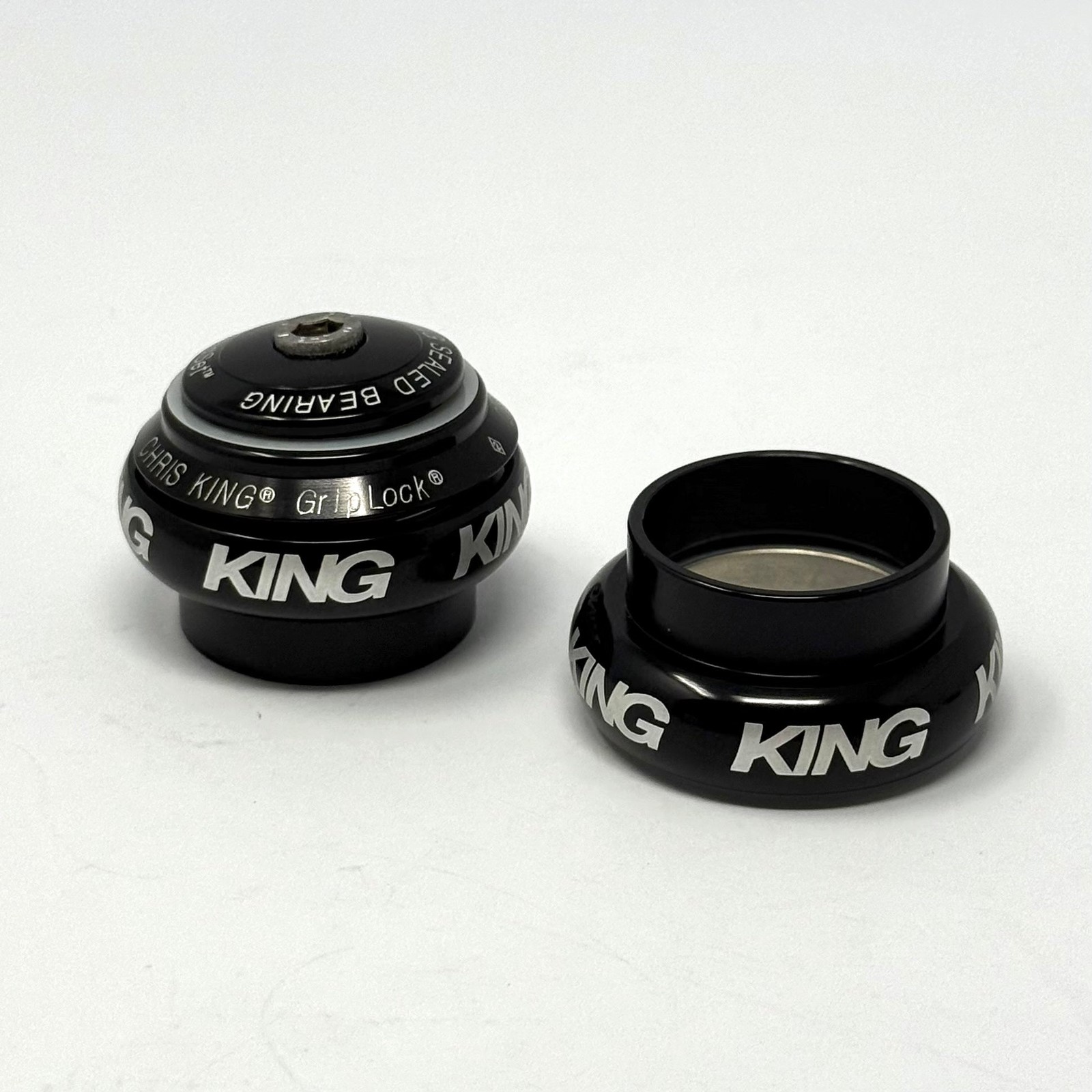Chris King NoThreadSet 1-1/8 Threadless Bicycle Headset Black BHB1 Made in USA