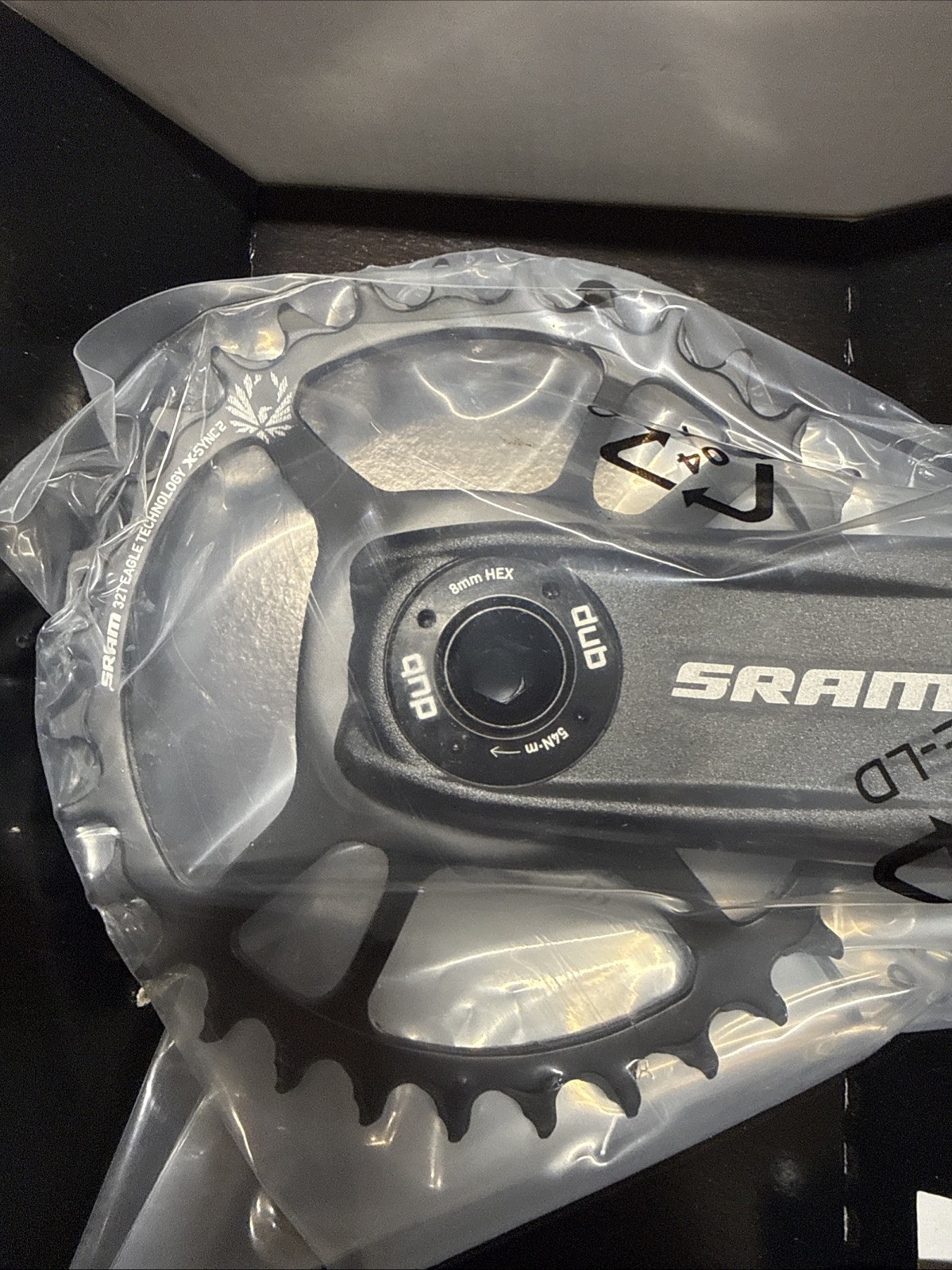 Sram Nx Eagle Dub Mtb Crank Set 32t 165 Arm Length (9479)-15)