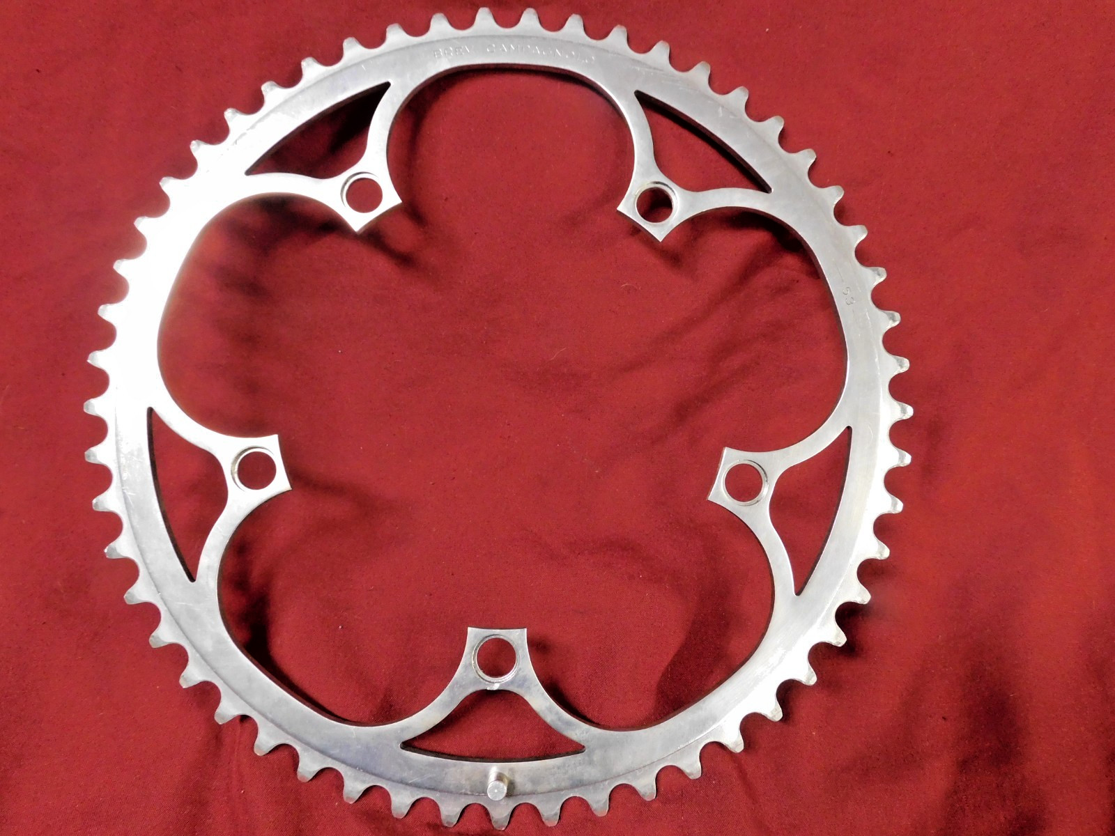 Vintage Campagnolo Record 9 / 10 Speed Chainring 53 Tooth x 135 mm BCD