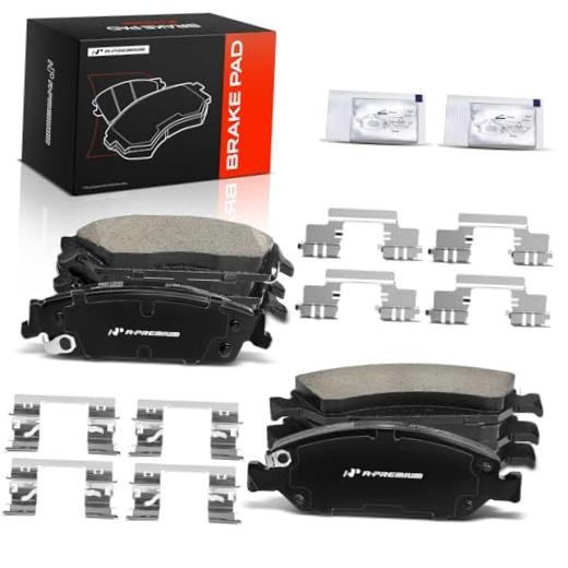 Ceramic Brake Pads Set for Cadillac, Chevy, GMC – Front & Rear
