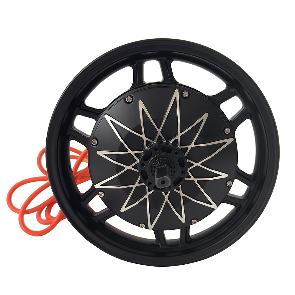 14 Inch 48V 60V 72V Dual Hall Vacuum In-Wheel Hub Motor For Electric Motorbike