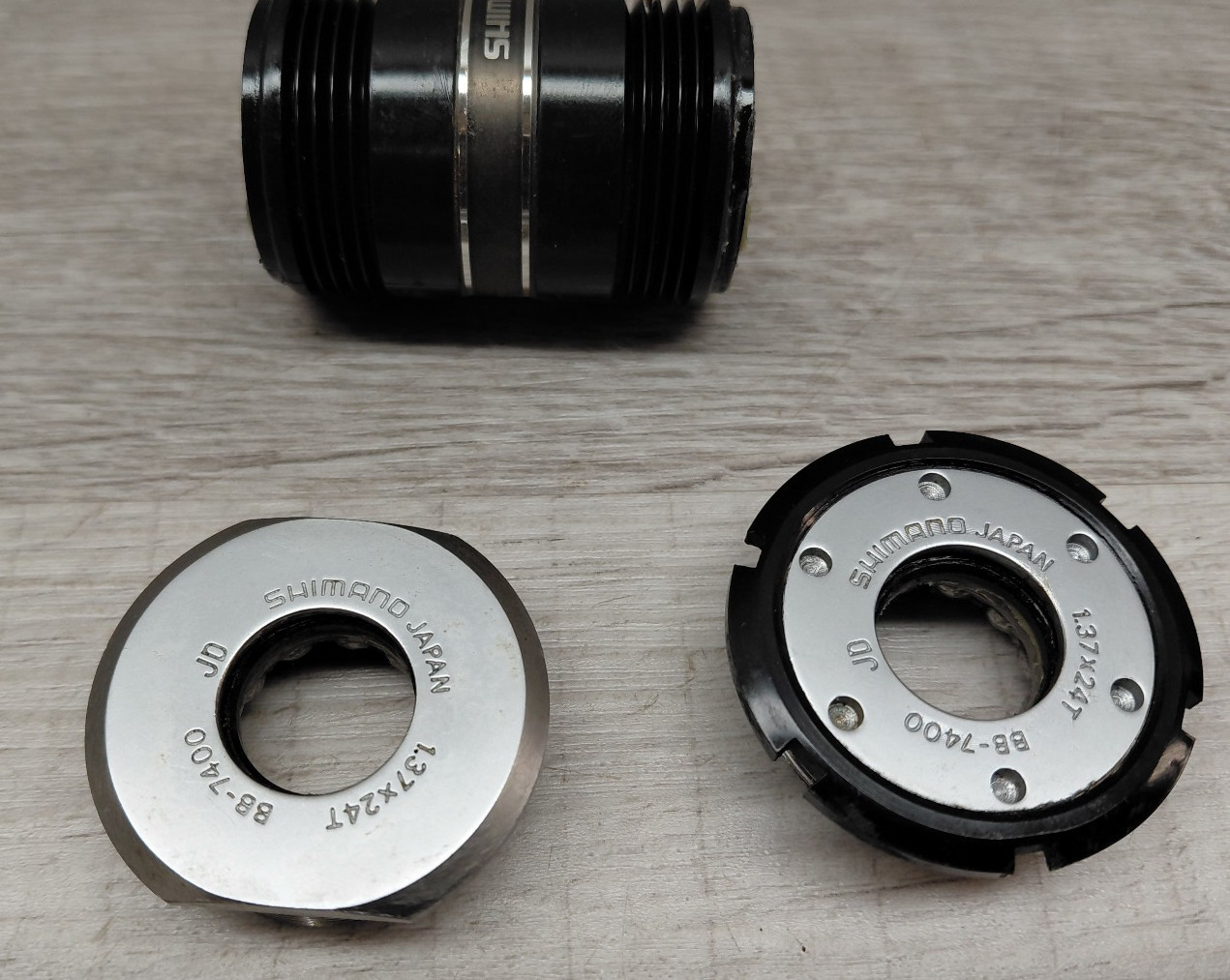 Vintage Shimano Dura-Ace BB-7400 Bottom Bracket, 68x 113 mm BSA Road Bike -JIS