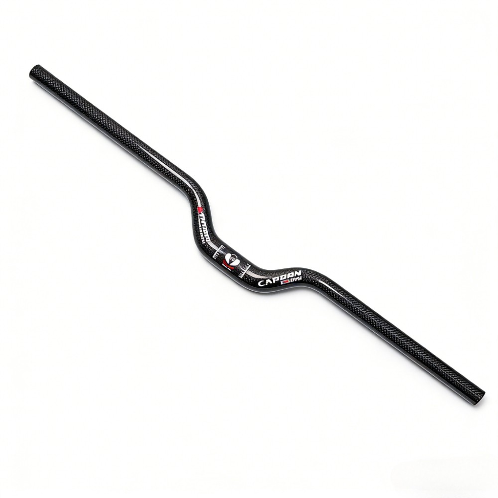 Ultralight Carbon Fiber Rise Handlebar 25.4/31.8mm for Mountain Folding Bike Bar