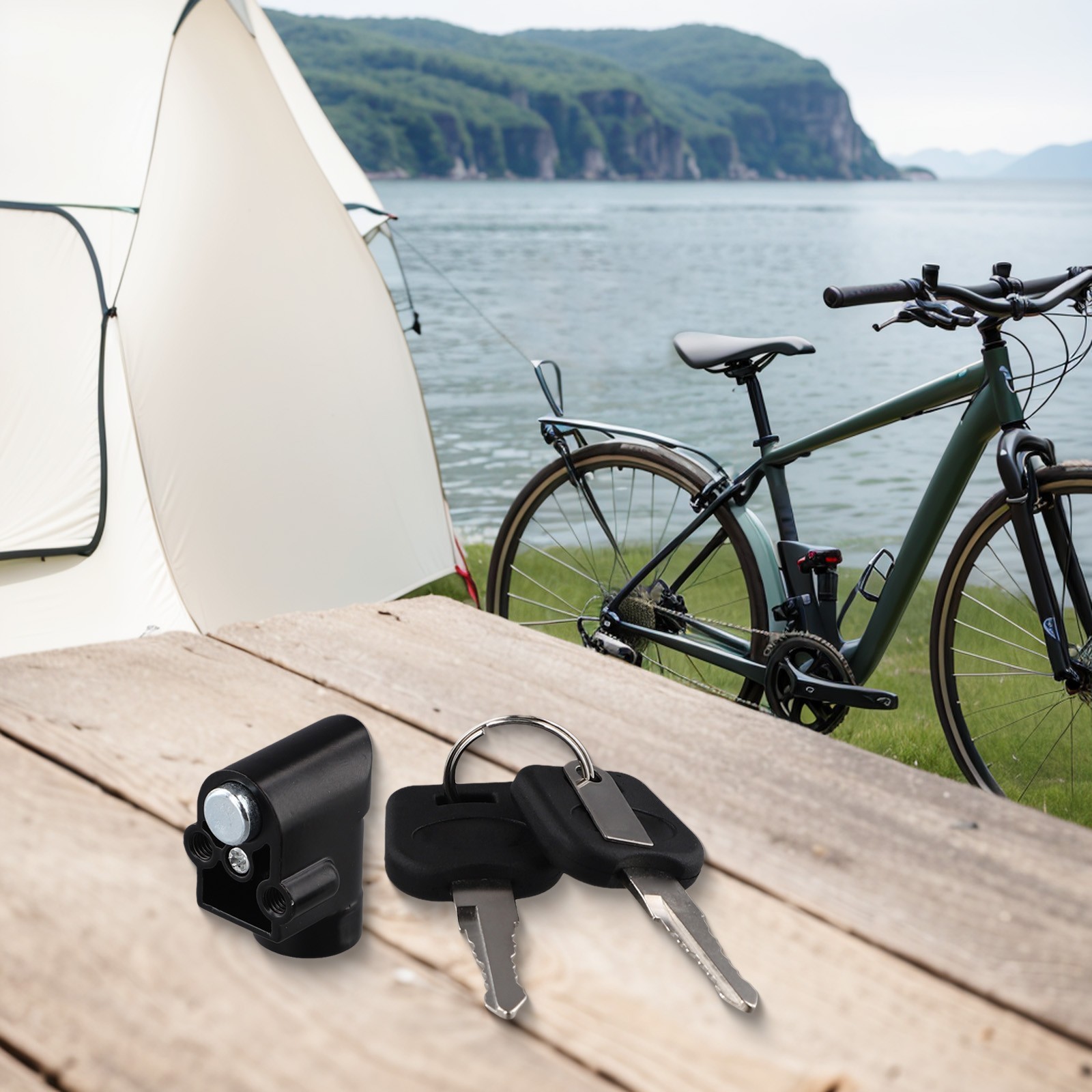 Secure Lock For Ebike Ebike Battery Lock Approx 5x3CM Size Practical To Use