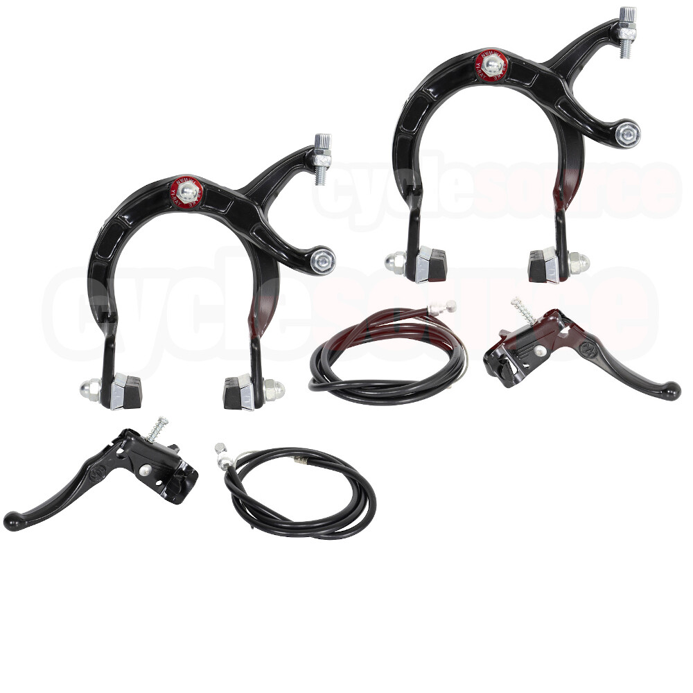 ENIX 1000A FRONT & REAR SET Alloy Bike Set Bicycle Brake BLACK