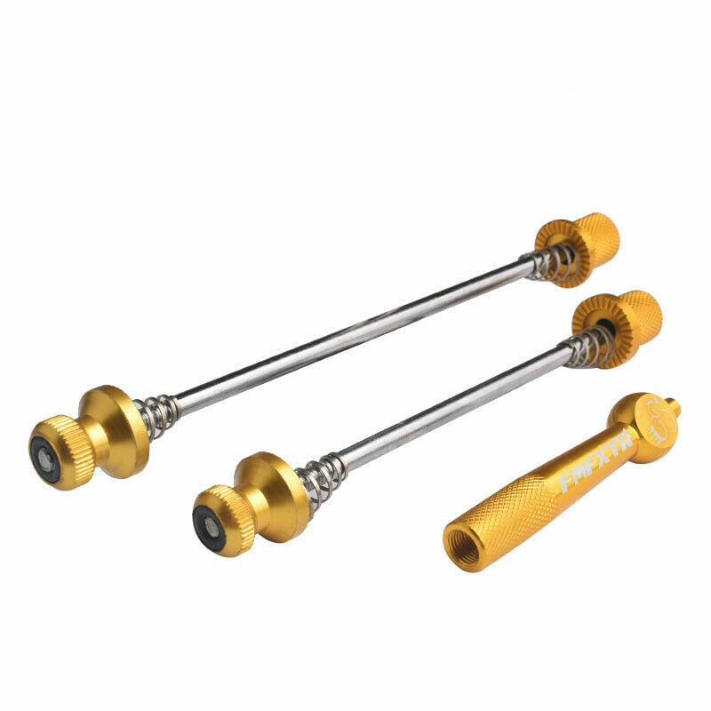 MTB Road Bike Wheel Locking Security Quick Release Skewers Anti Theft Skewer Set