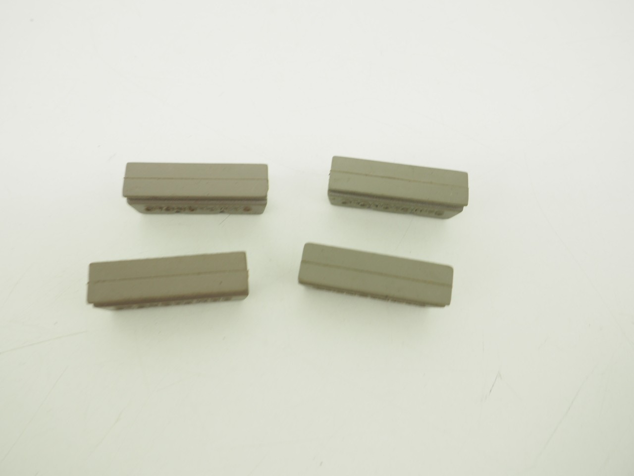 New! NOS Vintage 1980s Campagnolo Victory Grey Brake Pads – 4 inserts – 2 pairs