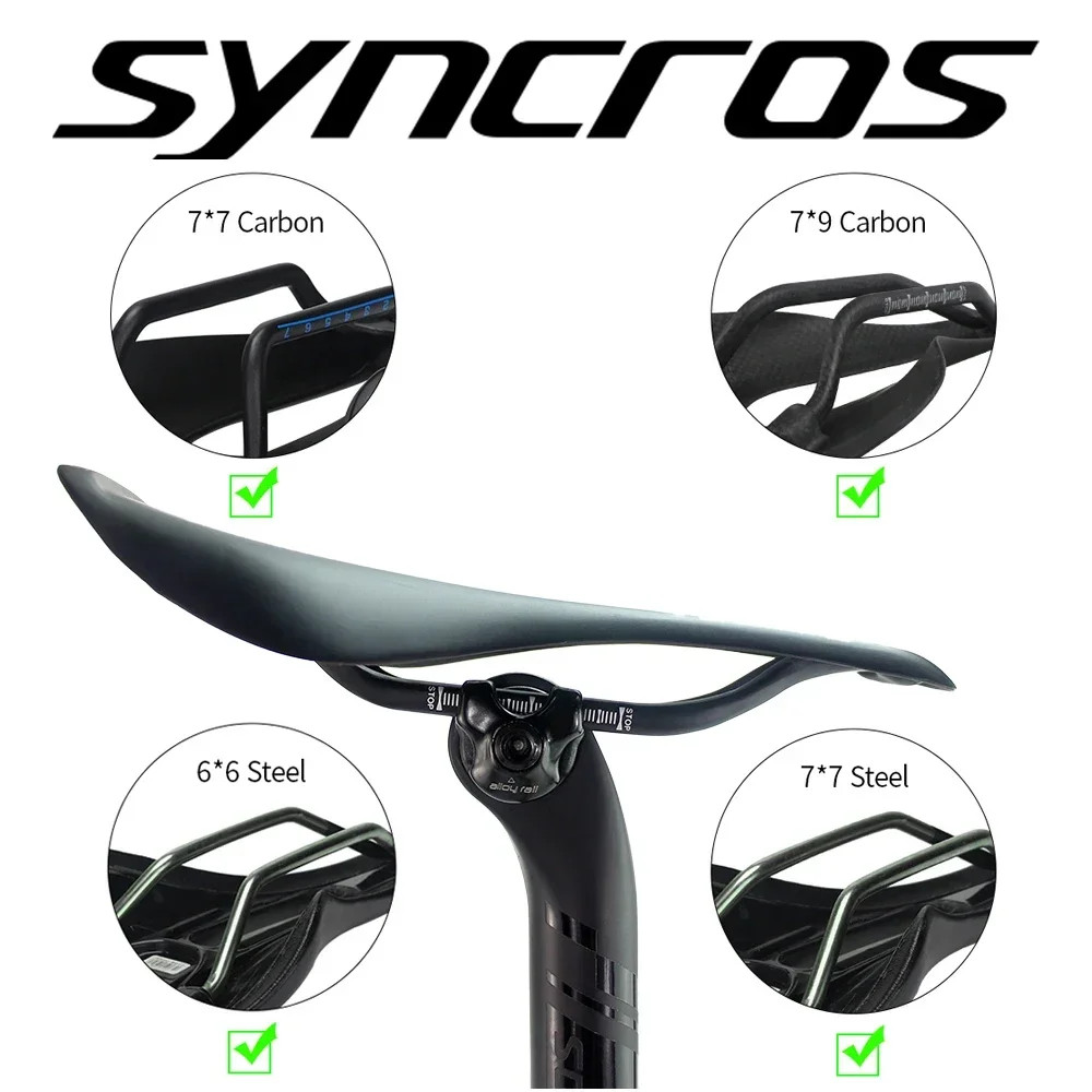 Carbon Fiber Seatpost MTB Road Bicycle Seat Tube 0°/20° Alloy Rail 7×9/7x7mm