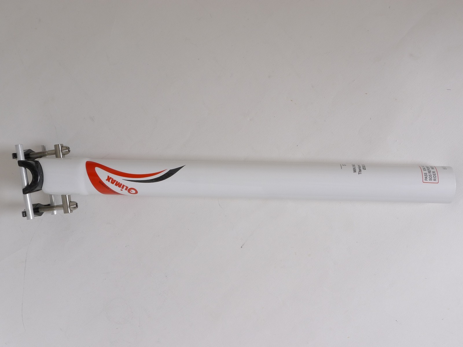 mr-ride 135g,30.9x350mm Climax SP02B 3K gloss carbon Seatpost Road MTB White