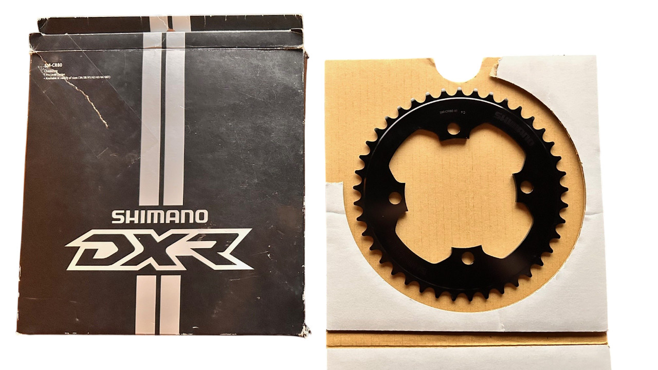 Shimano DXR SM-CR80-B1 41T Chainring 104 BCD BMX Race NEW in Box
