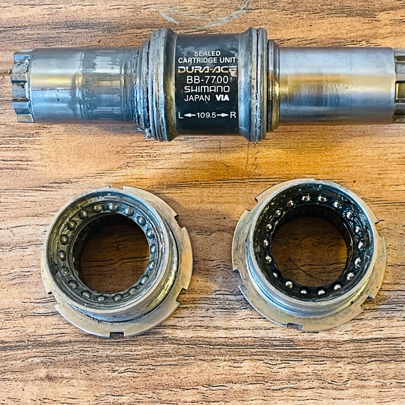 Shimano Dura-Ace BB-7700 Octalink V1 Bottom Bracket 68 x 109.5 English