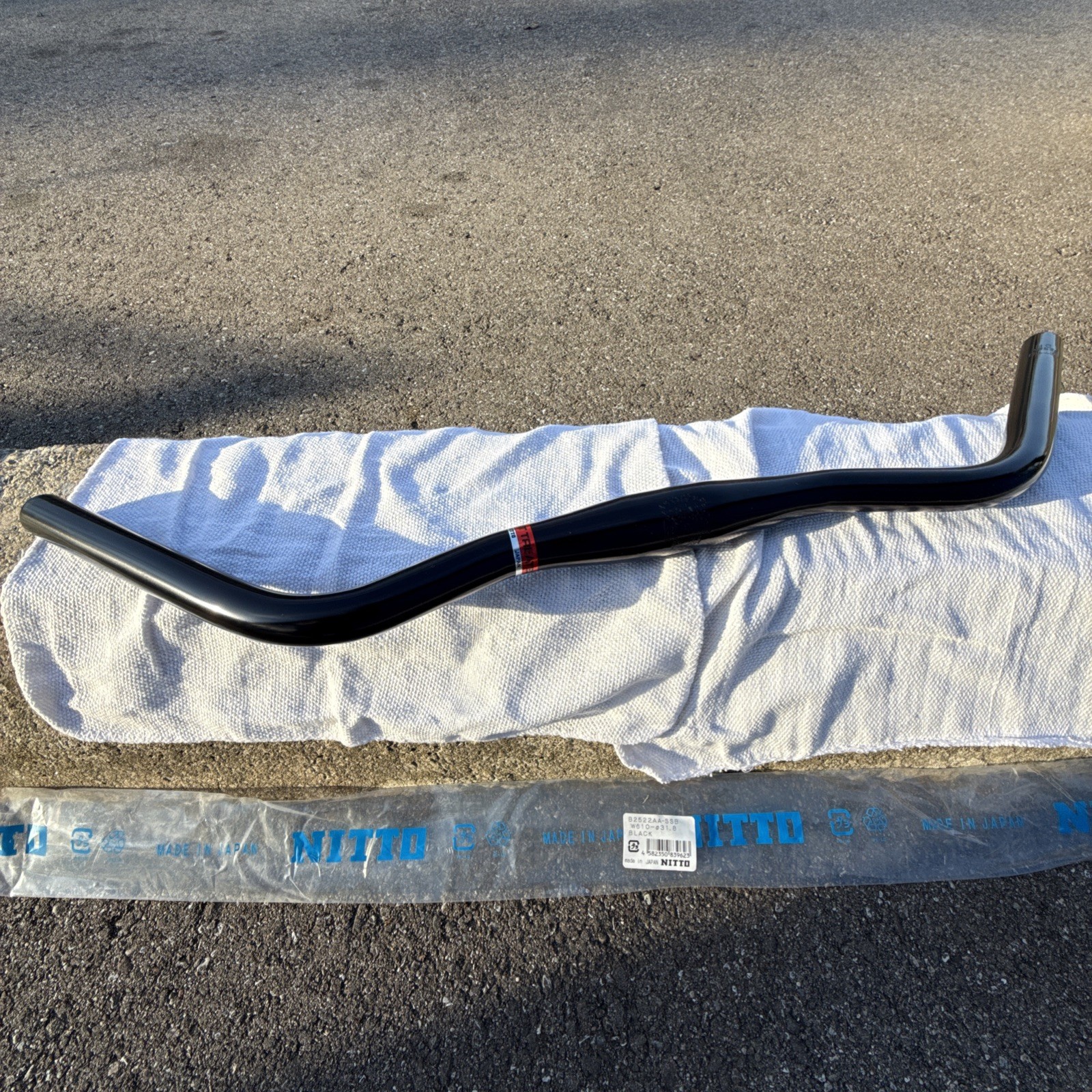 Nitto B2522AA SSB – 31.8mm – 610mm Alloy Urban Slight Sweep Back Bike Japan