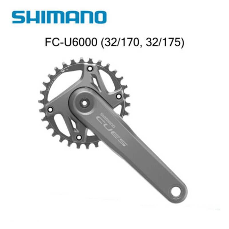 SHIMANO CUES FC-U6000 2-Piece 9 10 11 Speed Crankset 32/42T 170/175mm OE