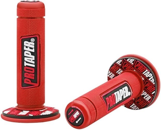 7/8″ Handle Grips Dirt Bike 22m 24mm Grips Motorcycle Ergonomic Ba Color: Red