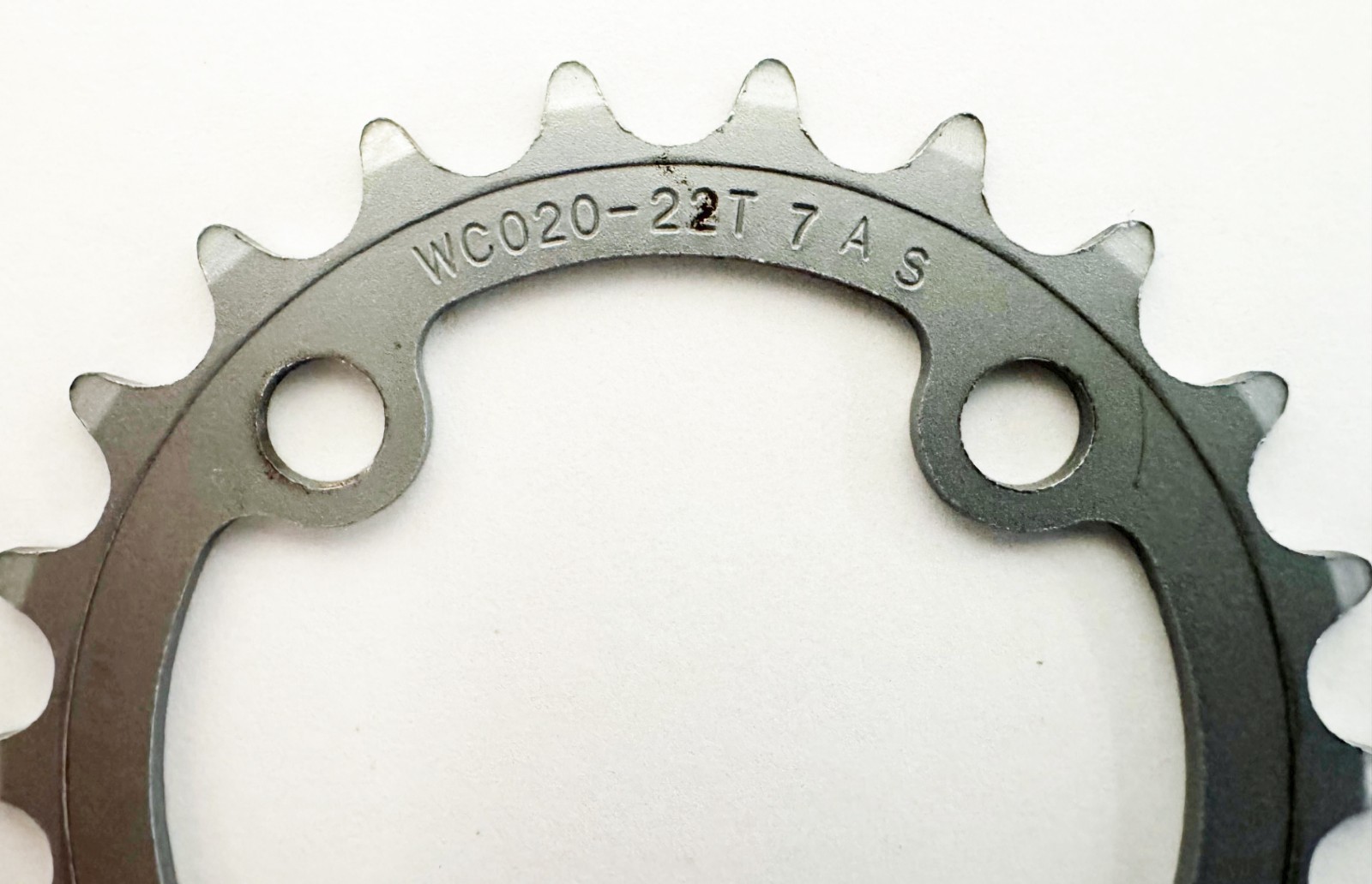 FSA WC020 22-Tooth 64mm Silver Steel, 4-Bolt, 64mm BCD Chain Ring – nos