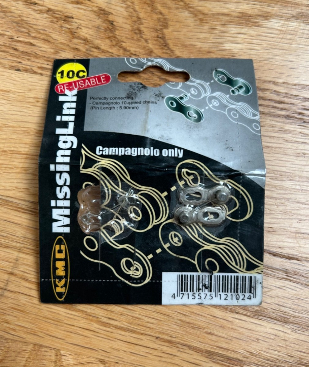 1x KMC Missing Link for Campagnolo – 10-Speed Chains