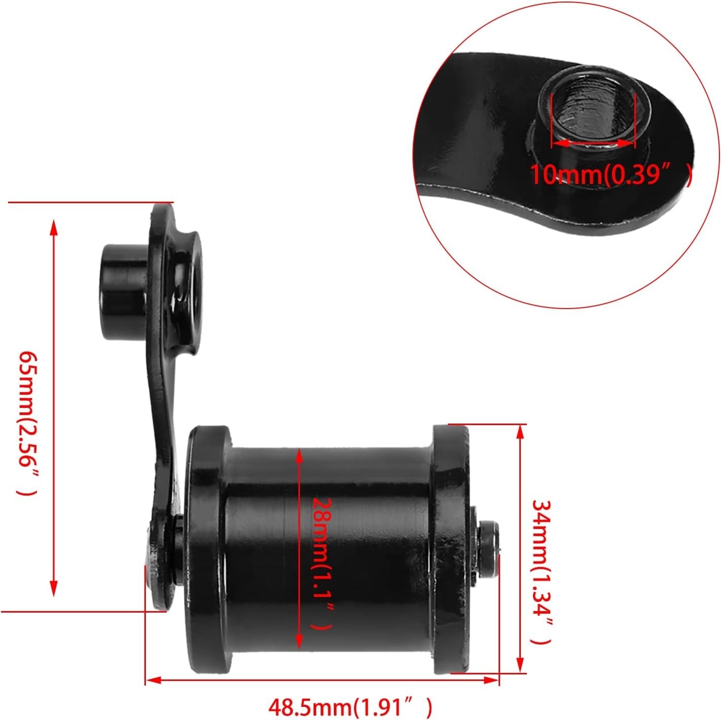 Chain Tensioner for Mini Bikes ATV Compatible with Coleman Trail 200 MB200 Ba…