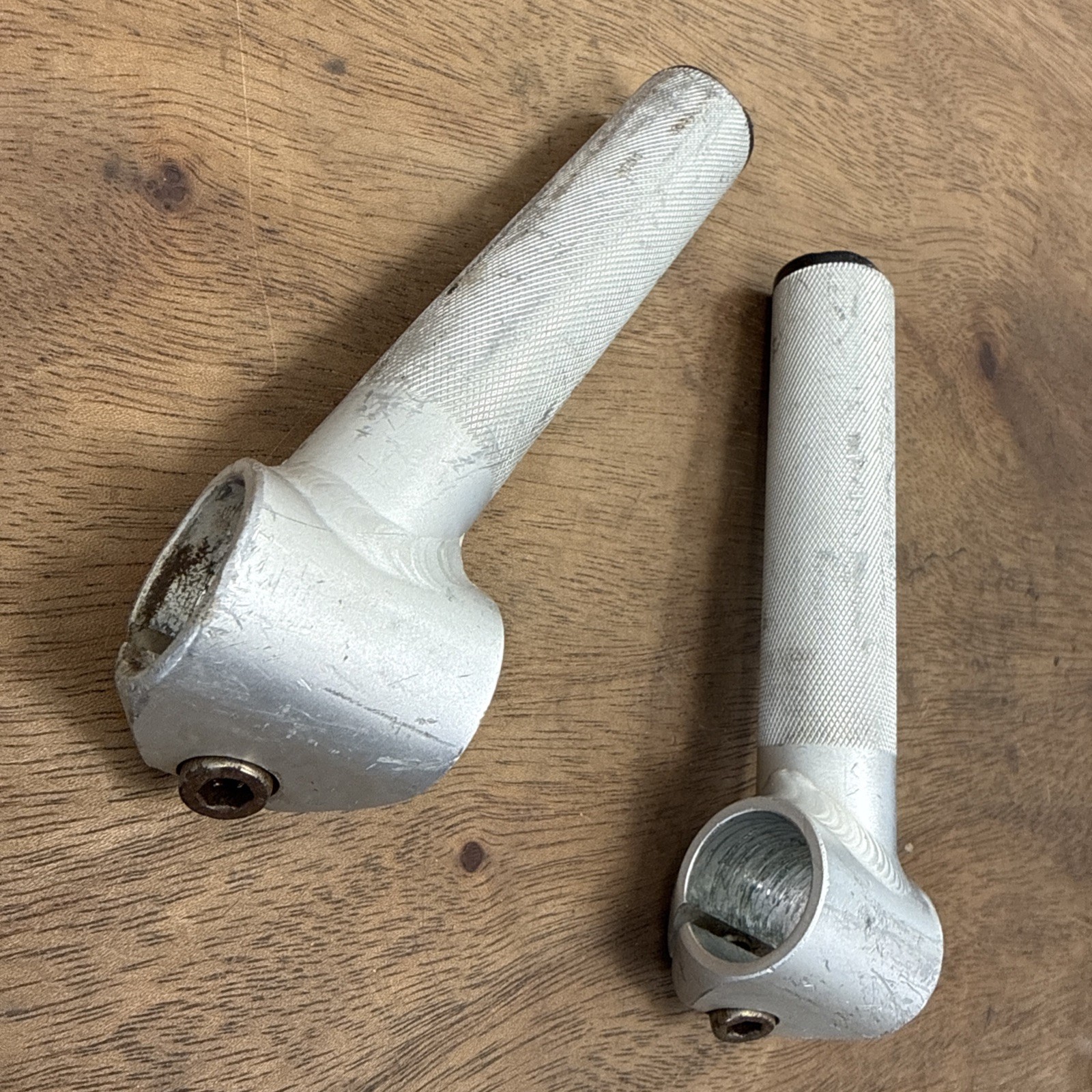 Control Tech Control Stix Silver Bar Ends Short