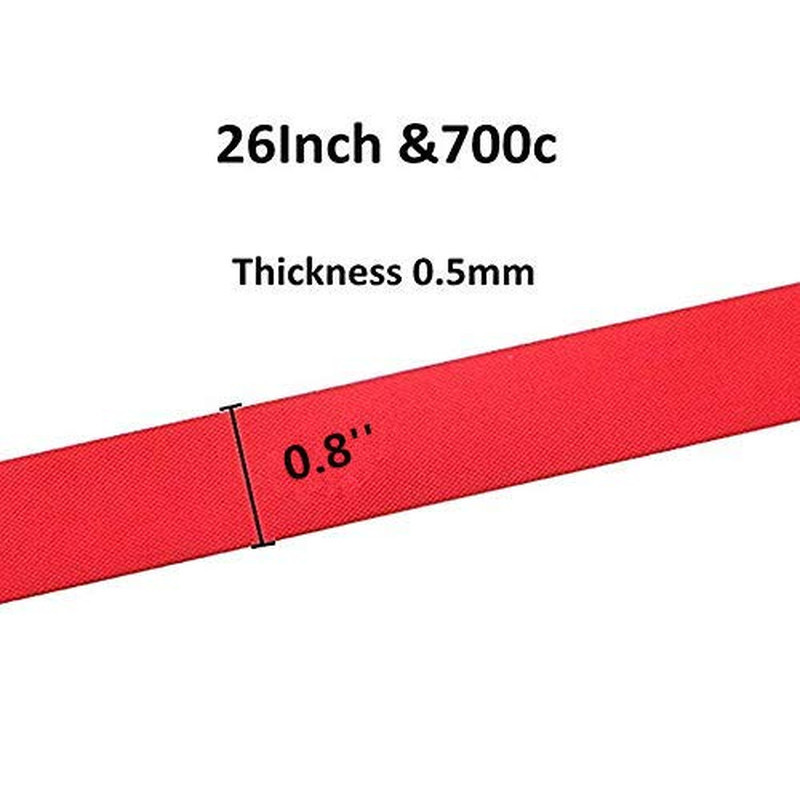 10 Pack Bicycle Rim Strip Rim Tape Inner Tube Protection Pad Puncture Proof Belt