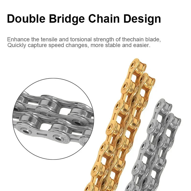 12/11 Speed MTB Bike Chain EL SL Road Bicycle Chain 8-12S Cycling Parts