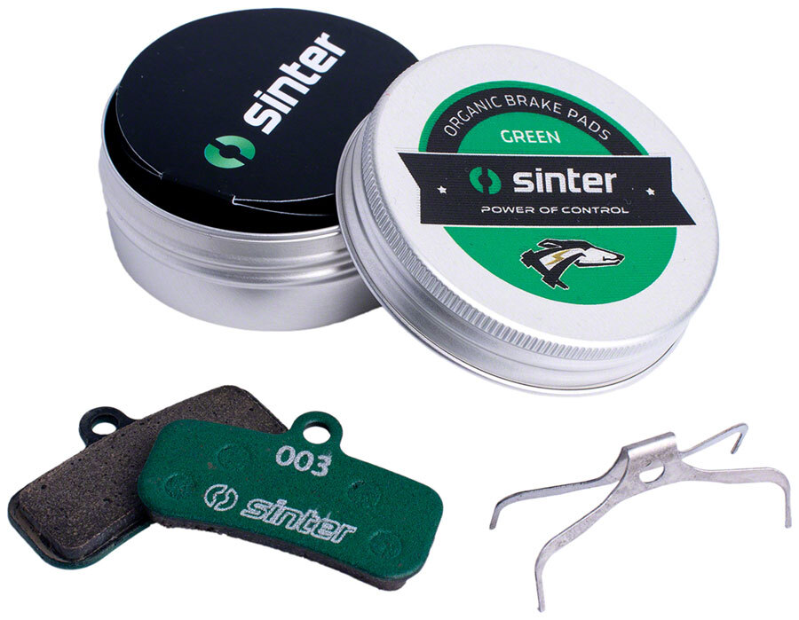 Sinter Green s2032 Compound Organic Disc Brake Pads – Shimano D Type, Sinter Typ