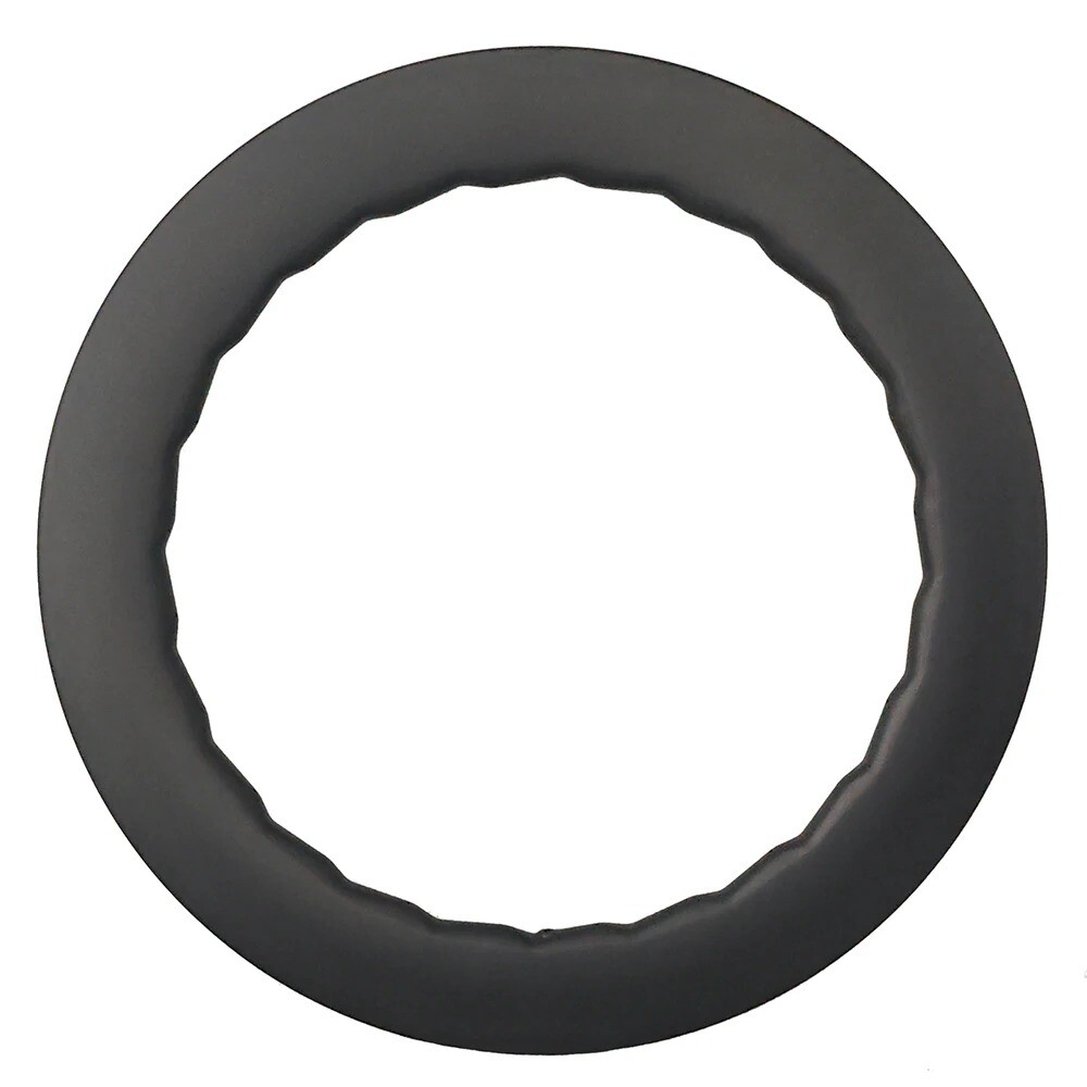 700C 1 pcs Wave Bike Carbon Rims 28mm Width Tubeless Tubular 35-80mm Depth