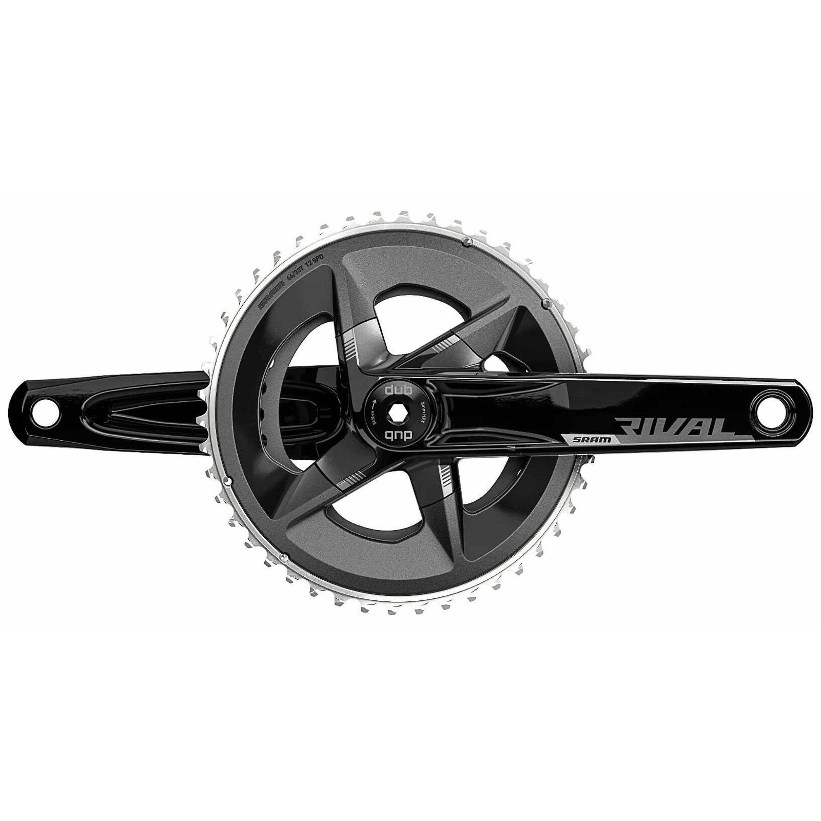 SRAM Rival DUB D1 Crankset – 48/35T, 2×12-Speed